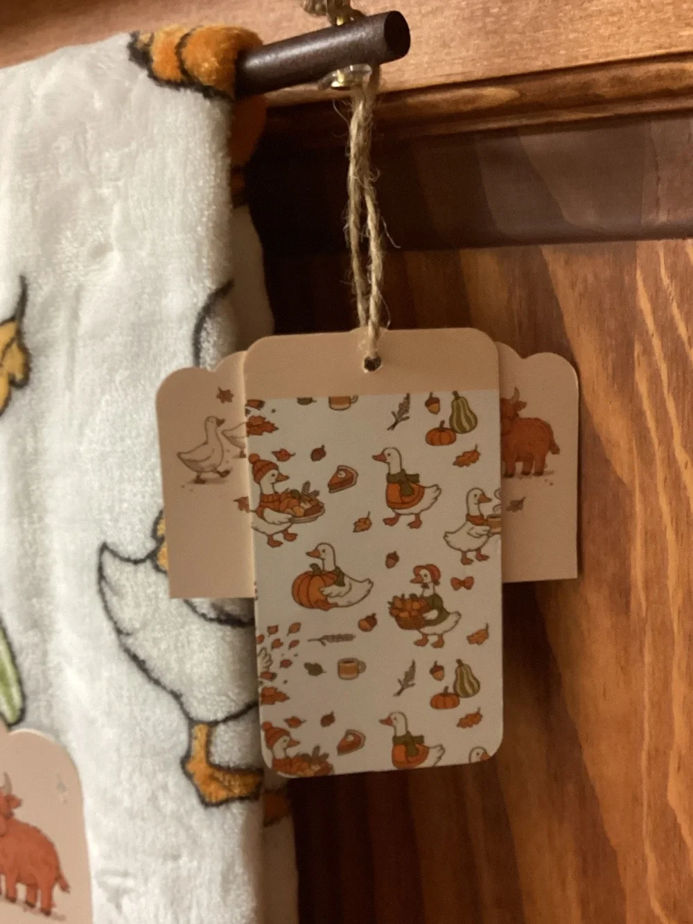 Pumpkin Patch Pals Autumn Goose/Duck Blanket 🪿